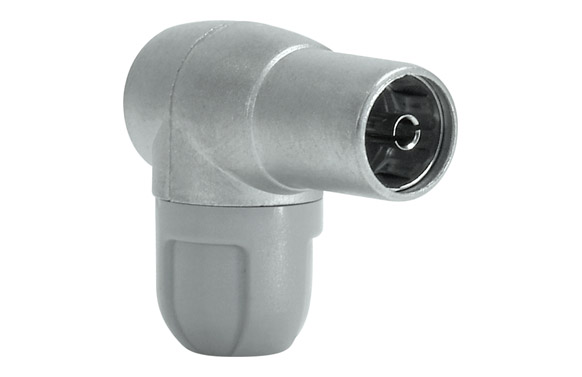 CONECTOR TV ACODADO BLINDADO H