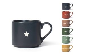 MUG NEW BONE CHINA COLOR/ESCRI
