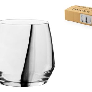 VASO VIDRIO DECORADO INK 37 CL