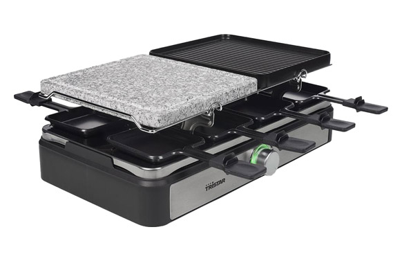 RACLETTE MIXTA 1400W 8 PERSONA