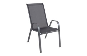 SILLON ACERO TEXTILENE GRIS AN