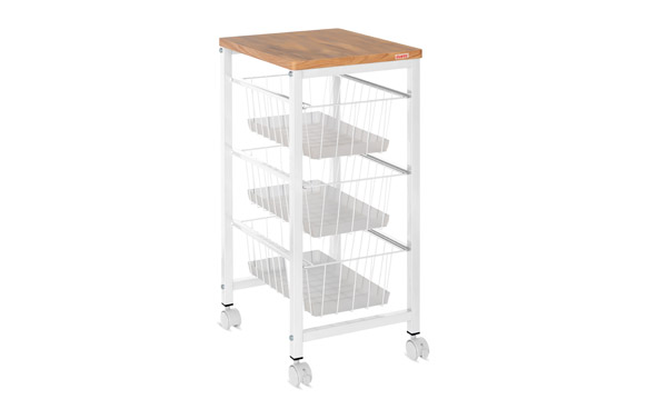 VERDULERO 3 CESTAS SOBRE MADER