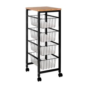 VERDULERO 4 CESTAS SOBRE MADER