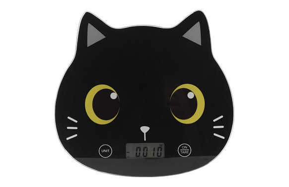 BALANZA COCINA GATO – NEGRO 24