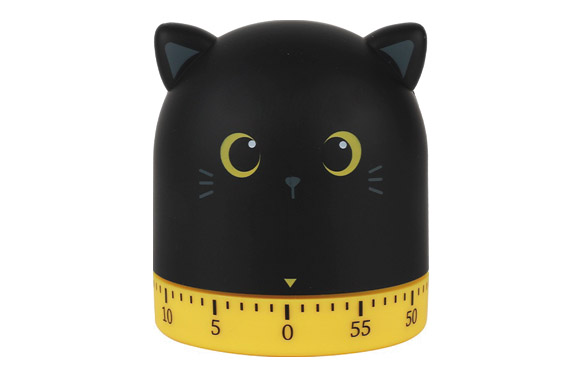TEMPORIZADOR COCINA GATO NEGRO