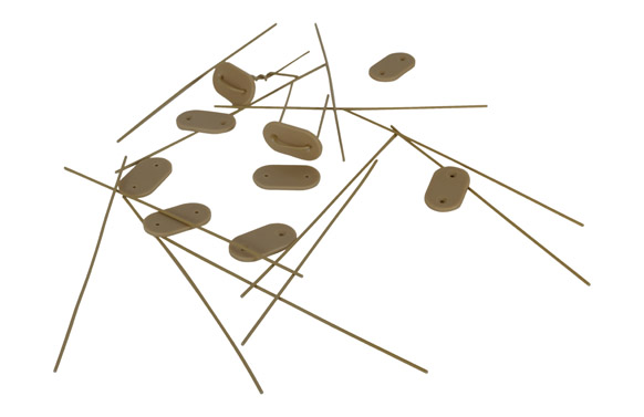 FIJACION CAÑIZO PCV BAMBU 26 U