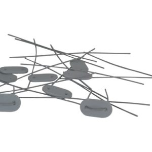 FIJACION CAÑIZO PCV GRIS 26 UD