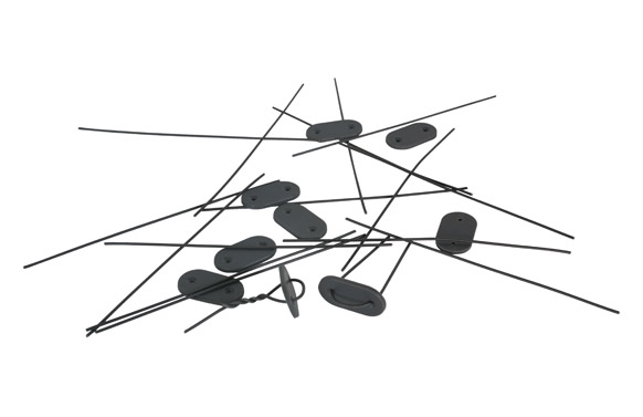 FIJACION CAÑIZO PCV ANTRACITA