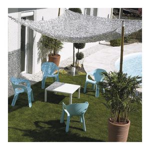 TOLDO CUADRADO GRIS 3X3