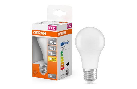 BOMBILLA ESTAN LED E27 8,5W 80