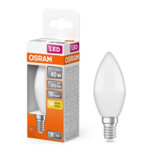 BOMBILLA VELA LED E14 4,9W 470