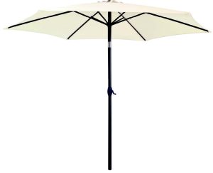 PARASOL ALUM INCL BEIGE 3M TUB