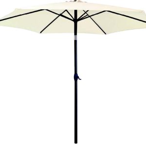 PARASOL ALUM INCL BEIGE 3M TUB