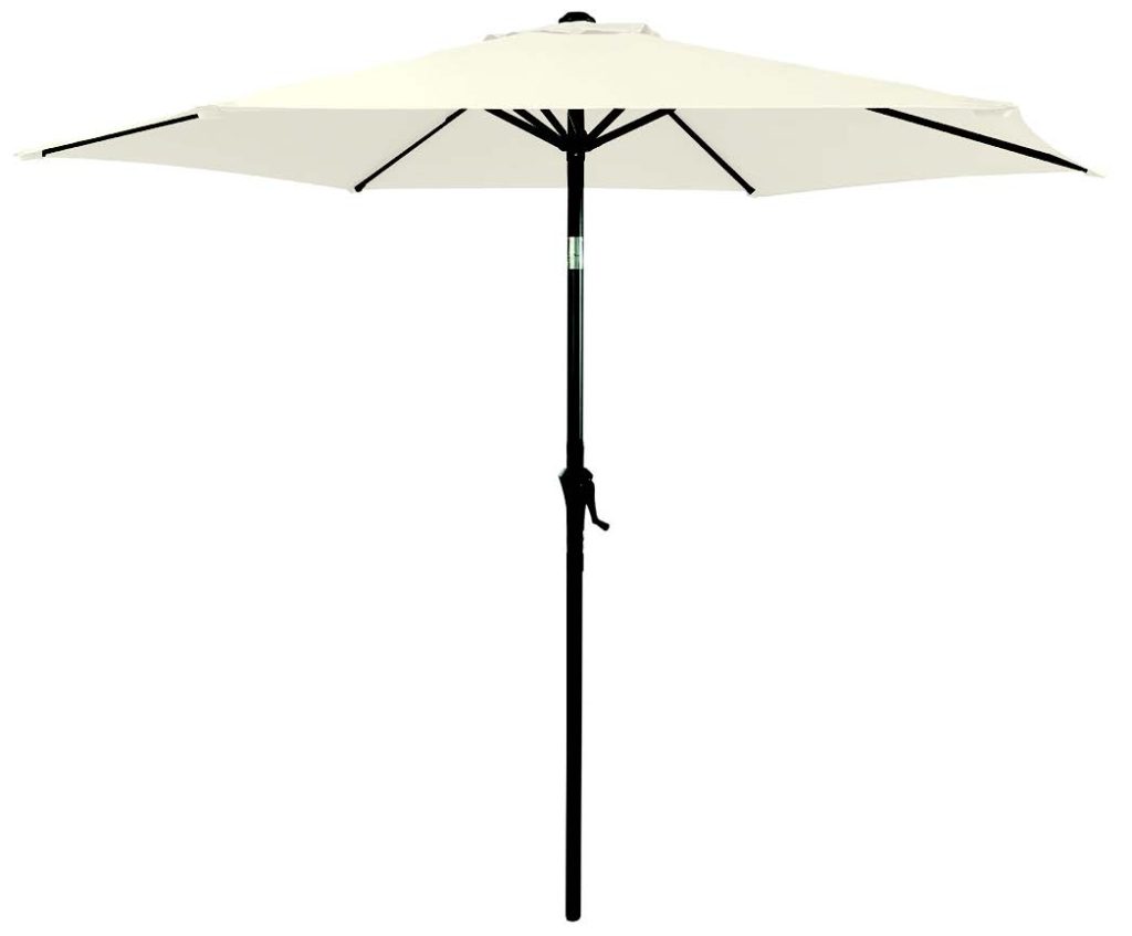 PARASOL ALUM INCL BEIGE 2,5M T