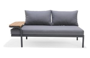 SOFA ALUM LOUNGER JEAN 166,2X8