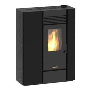 ESTUFA PELLET APIA NEGRA 10 KW