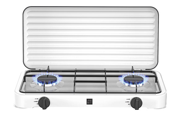 COCINA CAMPING GAS CON TAPA 2