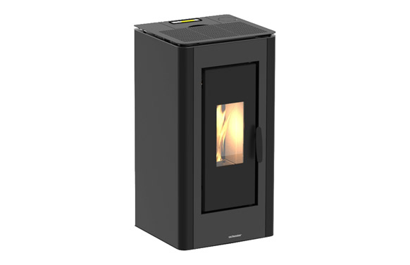 ESTUFA PELLET ITACA 9 S NEGRA