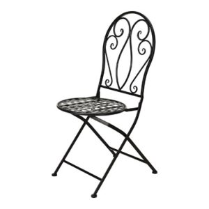 SILLA PLEGABLE BISTRO METALICA