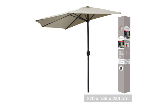 PARASOL BALCON C/MANIV Ø270CM