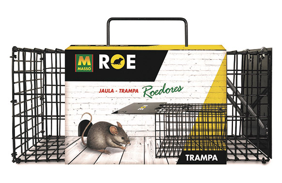 JAULA TRAMPA MET. PARA RATAS 3