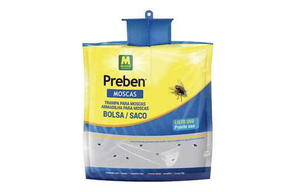 TRAMPA MOSCAS BOLSA