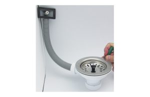 VALVULA CESTA TAPON INOX Ø115