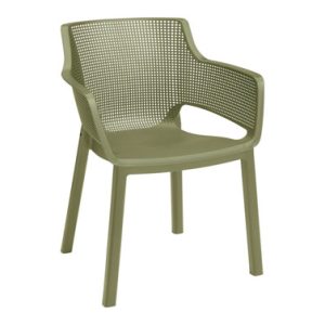 SILLON RESINA ELISA VERDE