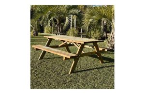 MESA PICNIC BANCOS ABAT.117X15