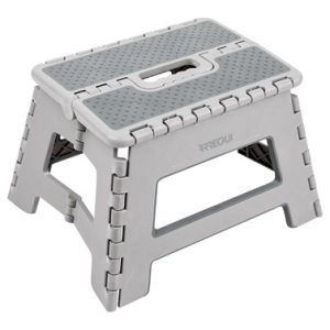 TABURETE PLEGABLE 29X22X22 GRI