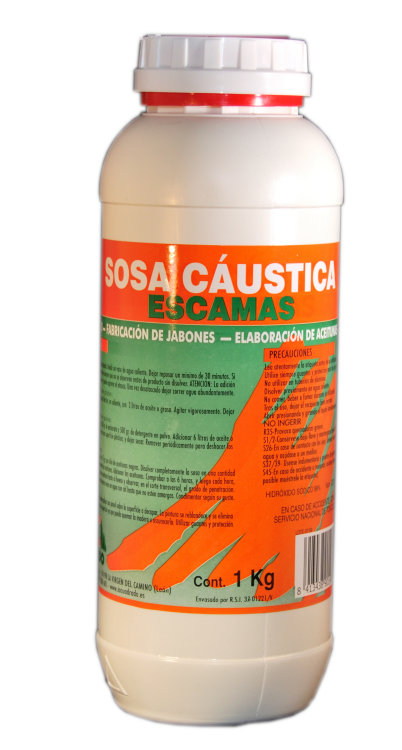 SOSA CAUSTICA ESCAMAS 1KG