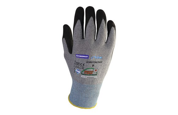 GUANTE TEXTIL/NITRILO FLEX GR/