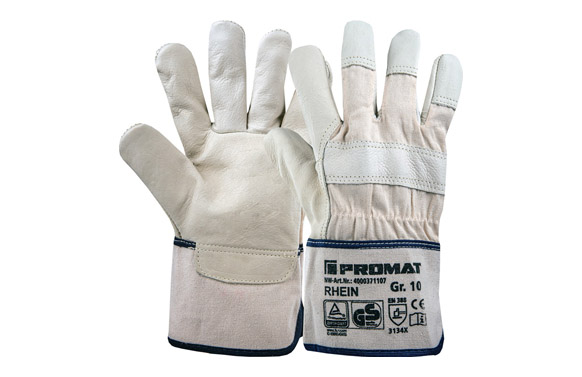 GUANTE PIEL FLOR TOP RHEIN BEI