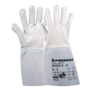 GUANTE SOLDADOR MEXICO Z GRIS