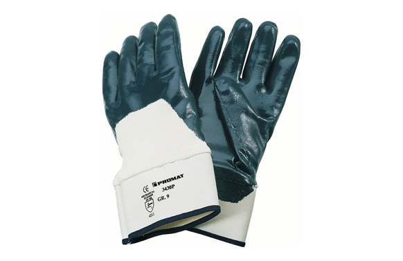 GUANTE NITRILO NECKAR AZUL T 9