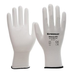 GUANTE NILON/PU WHITESTAR BLAN