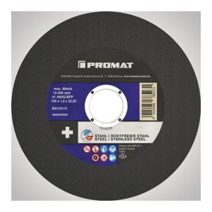 DISCO CORTE INOX/ACERO 125X1X2