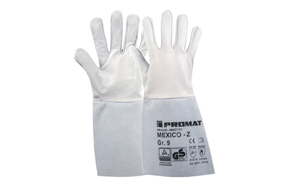 GUANTE SOLDADOR MEXICO Z GRIS