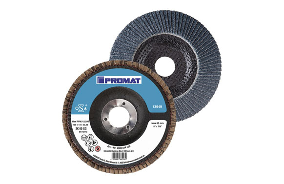 DISCO LAMINAS CONICO INOX 125M