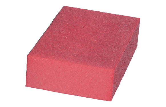 TACO ABRASIVO ROSA 80X50 MM GR