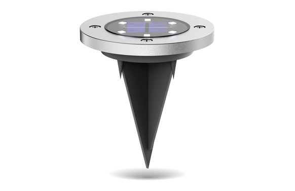 BALIZA SOLAR METAL IP44 PACK 2