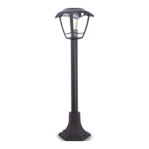 FAROLA SOLAR RETRO NEGRA LED I