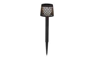 BALIZA SOLAR LED GRETITA NEGRA