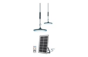 LAMPARA LED SOLAR GLORIA 2 X 5