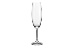 6 COPA CAVA CRISTAL BOHEMIA LA