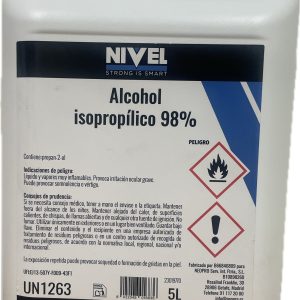 ALCOHOL ISOPROPILICO 98% 5L