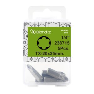 PUNTA TORX 5UDS 238716