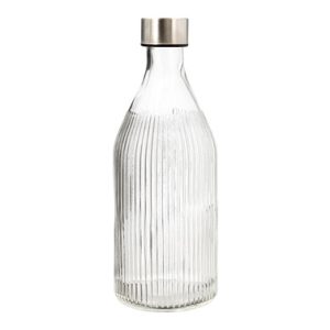 BOTELLA 1L TRANSP TAPON ROSCA