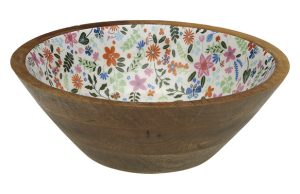 ENSALAD MADERA DECORADA ESMALT