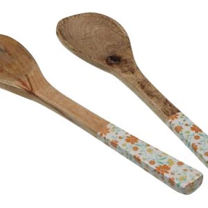 CUBIERTOS ENSALADA MADERA CLIV